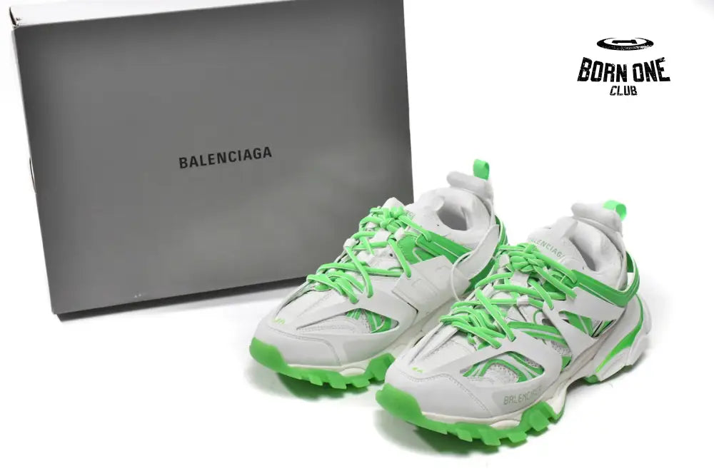 Balenciaga Track White Green