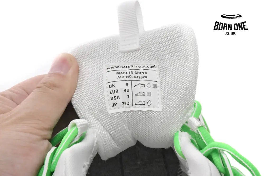 Balenciaga Track White Green