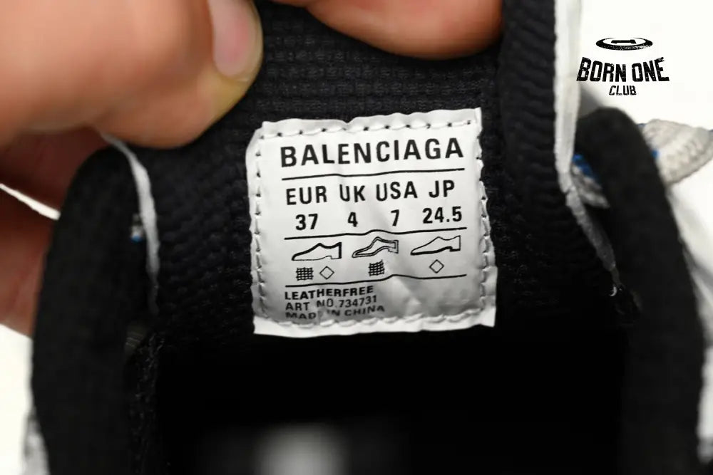 Balenciaga White Blue 3XL
