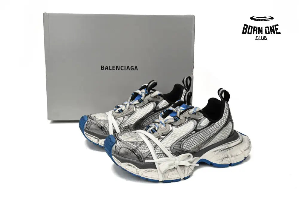 Balenciaga White Blue 3XL