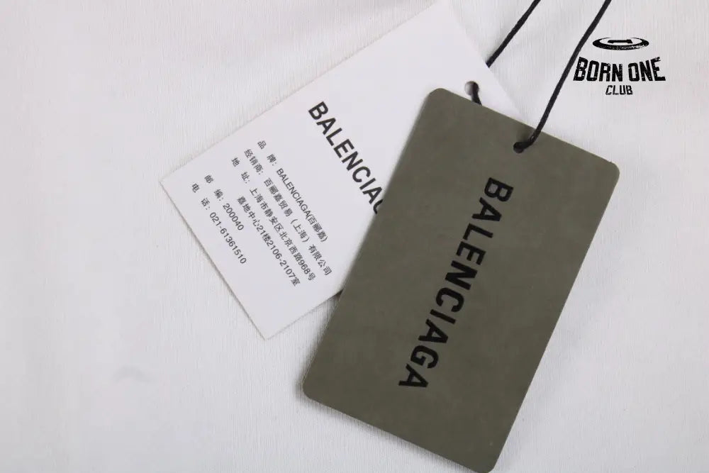 Balenciaga White Hoodie Moletom Sweatshirts