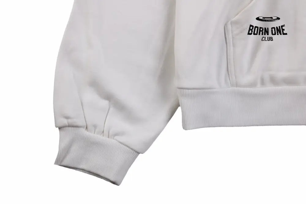 Balenciaga White Hoodie with ’I Love’ Graphic Moletom Sweatshirts