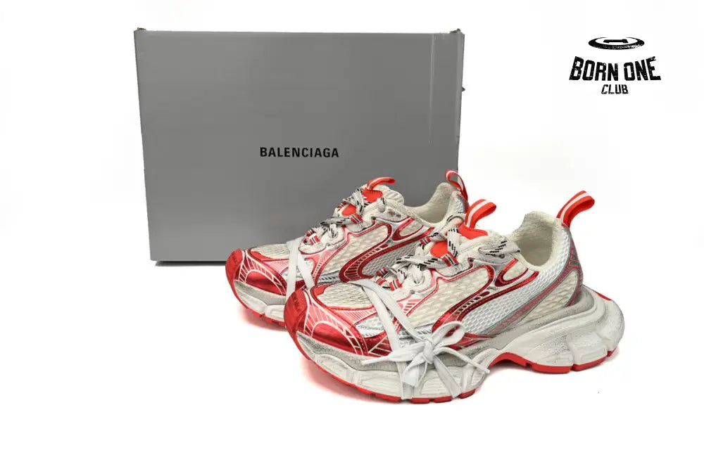 Balenciaga White Red 3XL