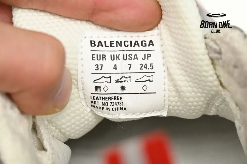Balenciaga White Red 3XL