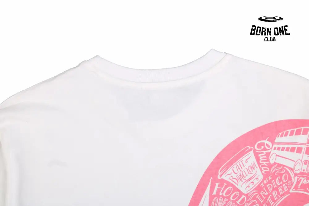 Balenciaga x Supreme T-shirt with Front Logo (White) Camiseta T-shirt
