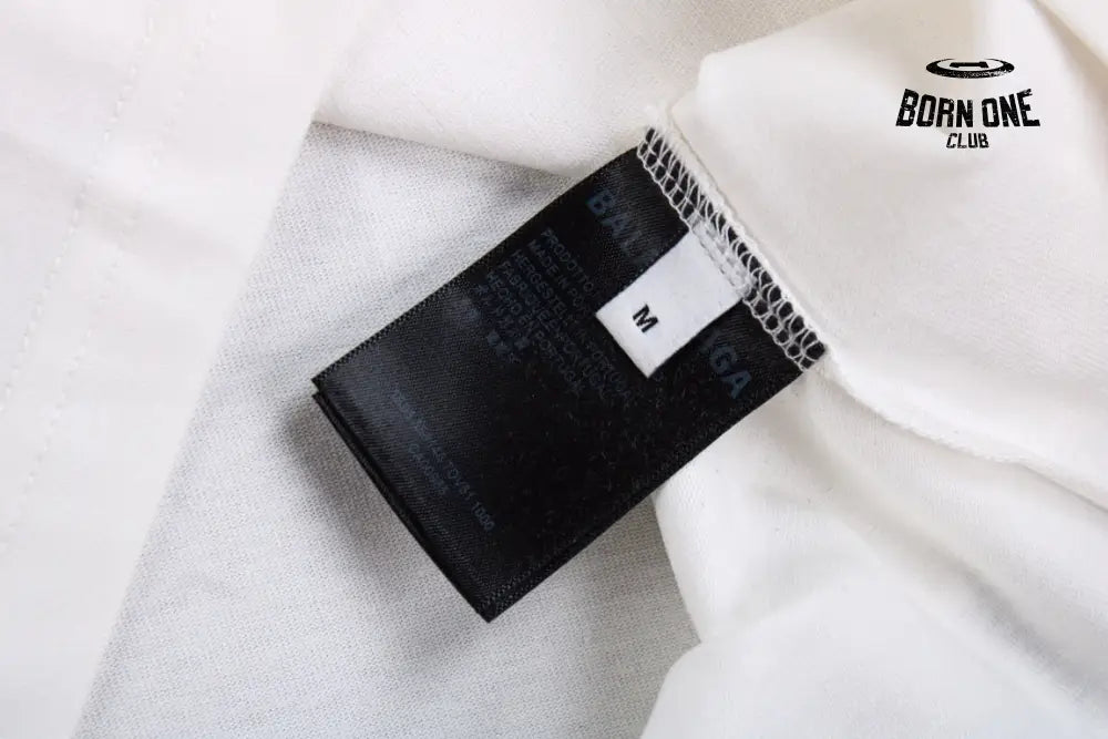 Balenciaga x Supreme T-shirt with Front Logo (White) Camiseta T-shirt