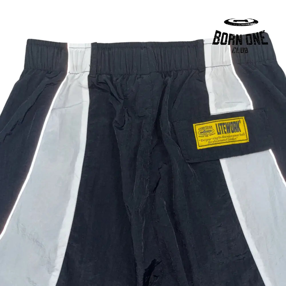 Bermuda Corteiz Alcatraz Sun & Rain Black & White