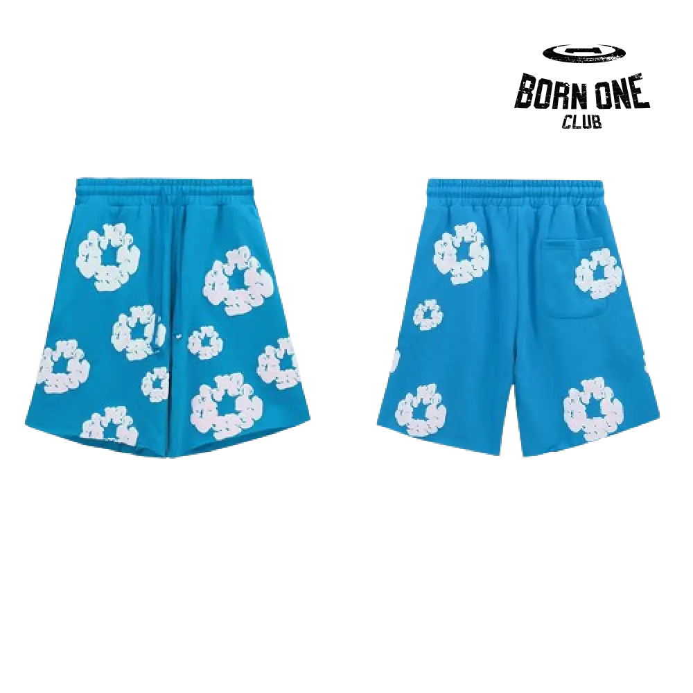 Bermuda Denim Tears Azul Claro Bermuda