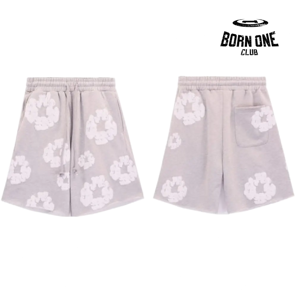 Bermuda Denim Tears Cinza Bermuda