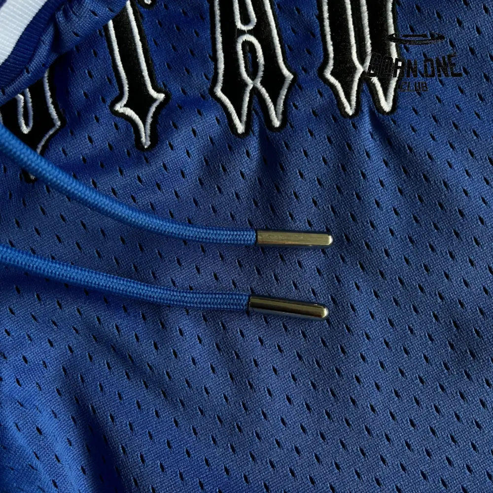 Bermuda Ts Mesh Shorts Blue Trapstar Tracksuits