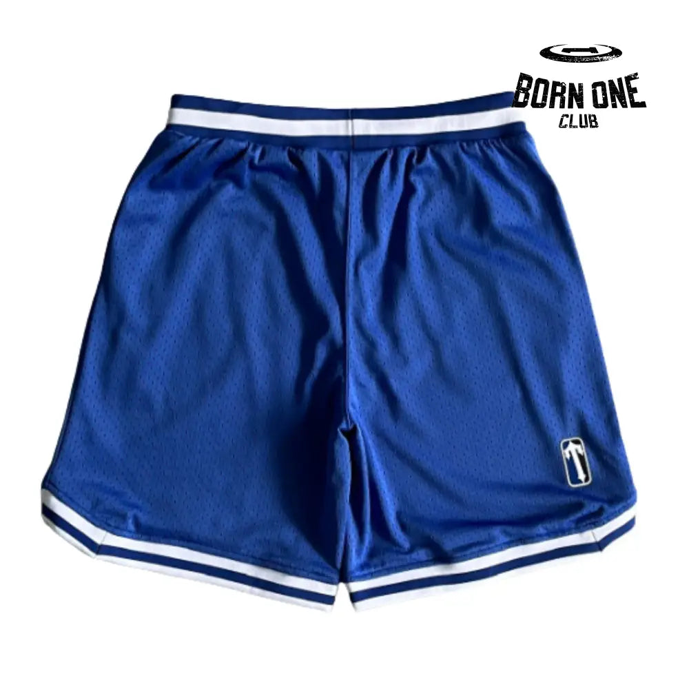 Bermuda Ts Mesh Shorts Blue Trapstar Tracksuits