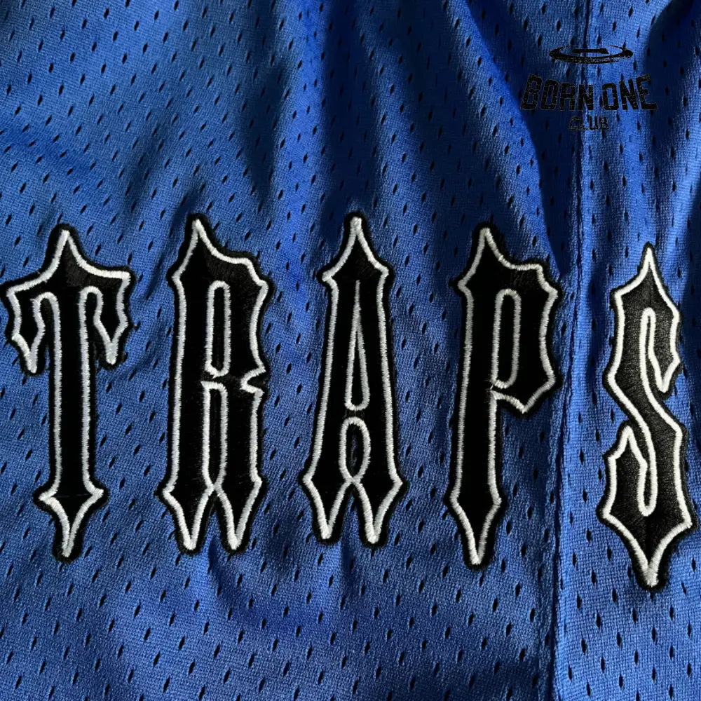 Bermuda Ts Mesh Shorts Blue Trapstar Tracksuits