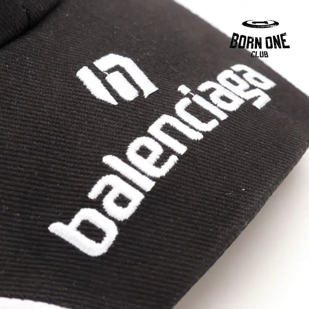 Boné Balenciaga Paris Soccer Cap in Black Ajustável