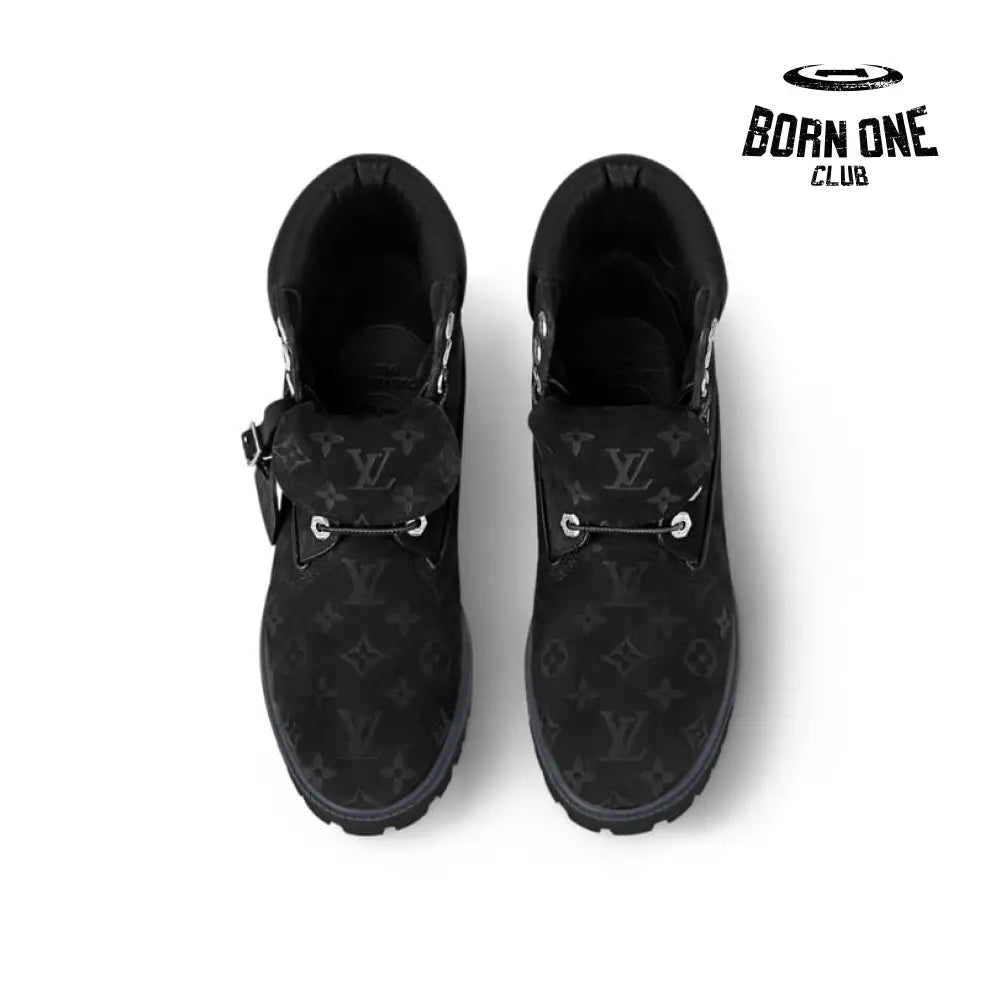 Boot Louis Vuitton x Timberland Black