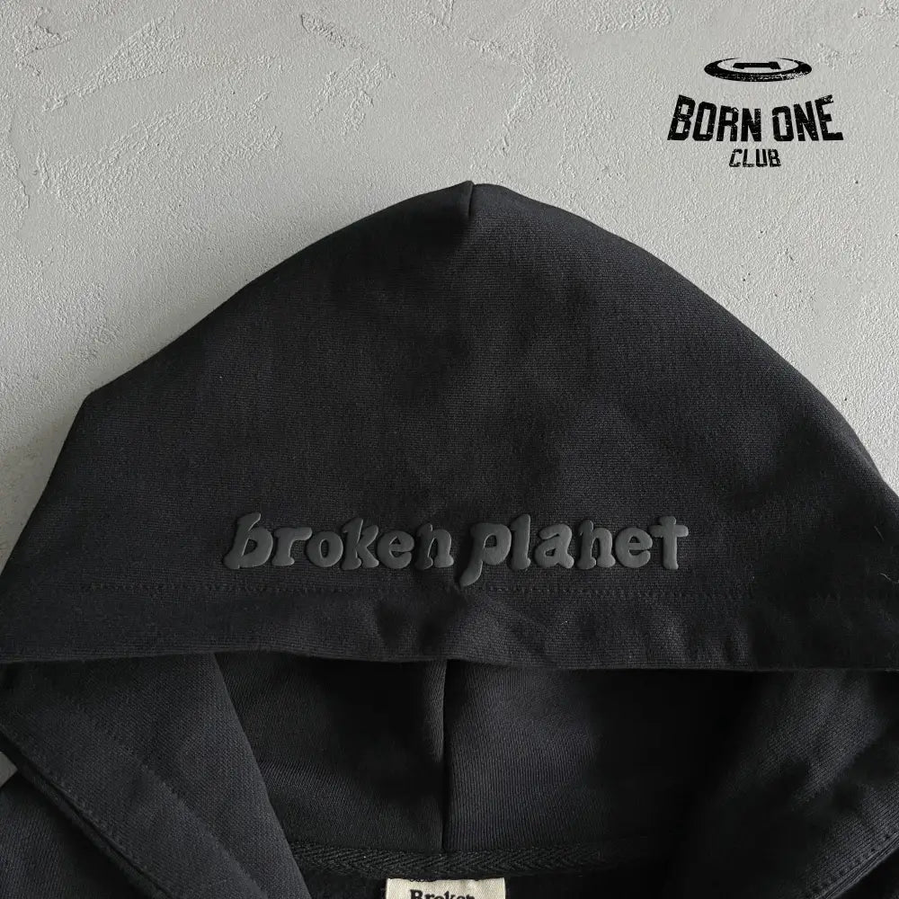 Broken Planet Double Zip Basic Cardigan Hoodie