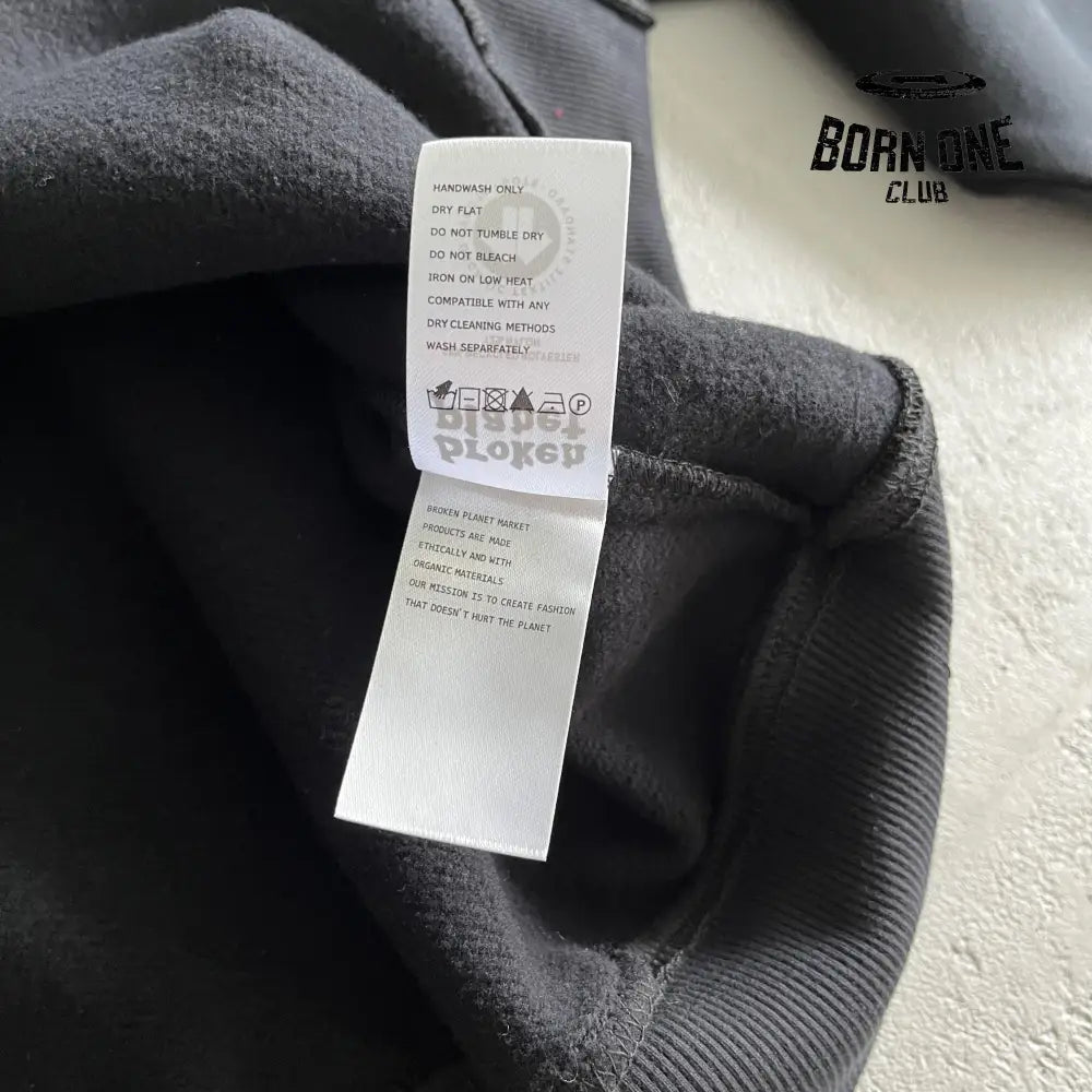 Broken Planet Double Zip Basic Cardigan Hoodie