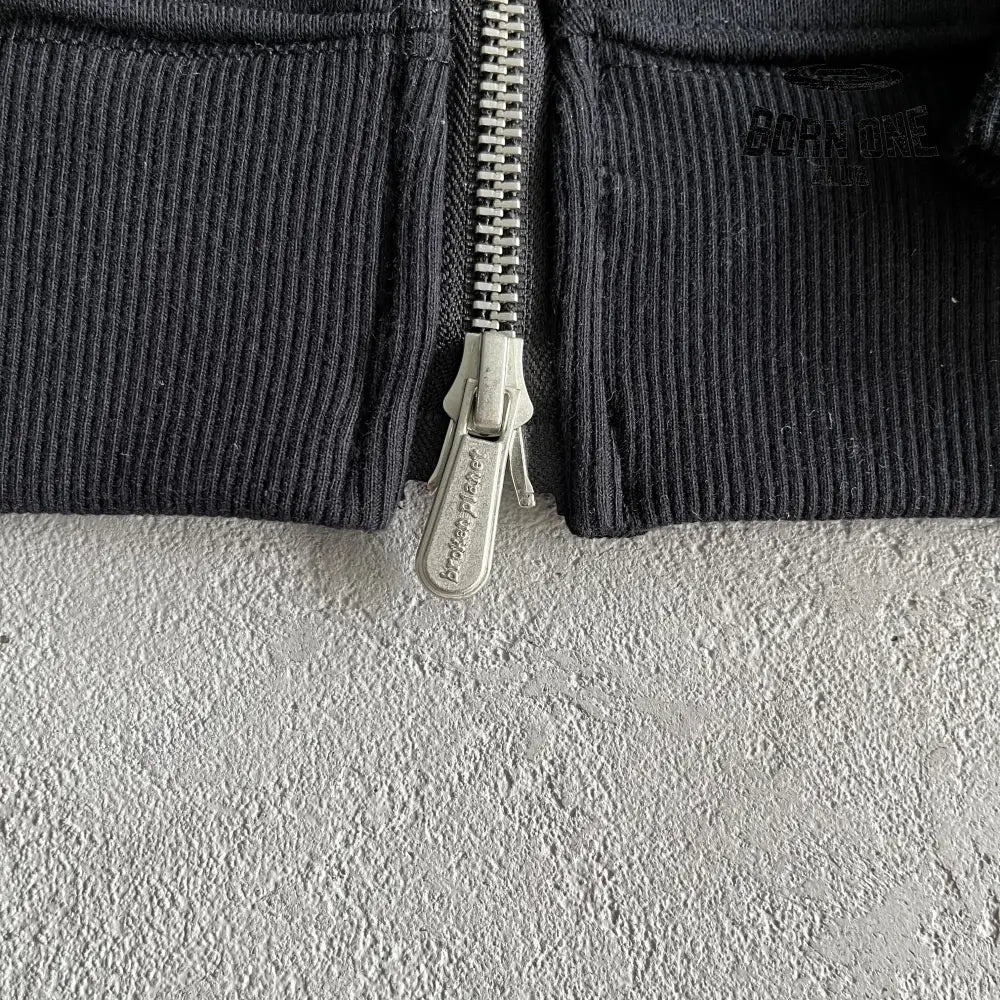 Broken Planet Double Zip Basic Cardigan Hoodie