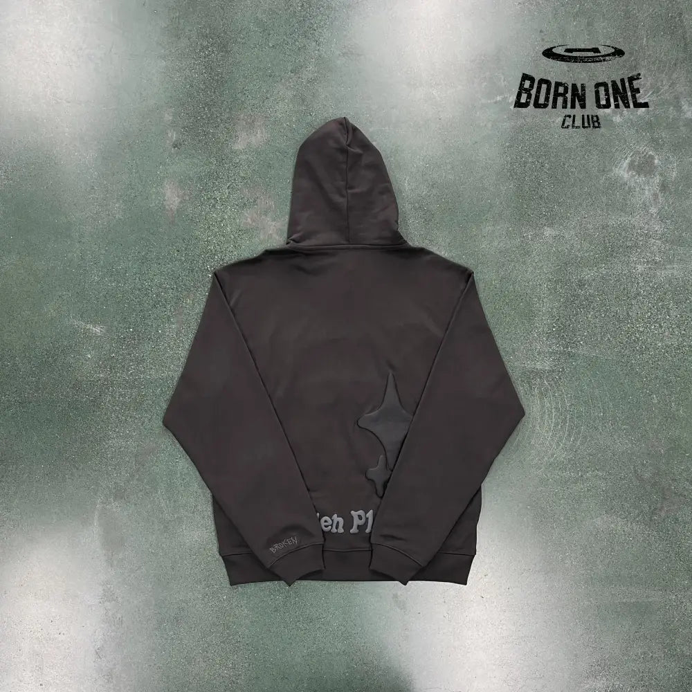 Broken Planet Heart Skull Hoodie