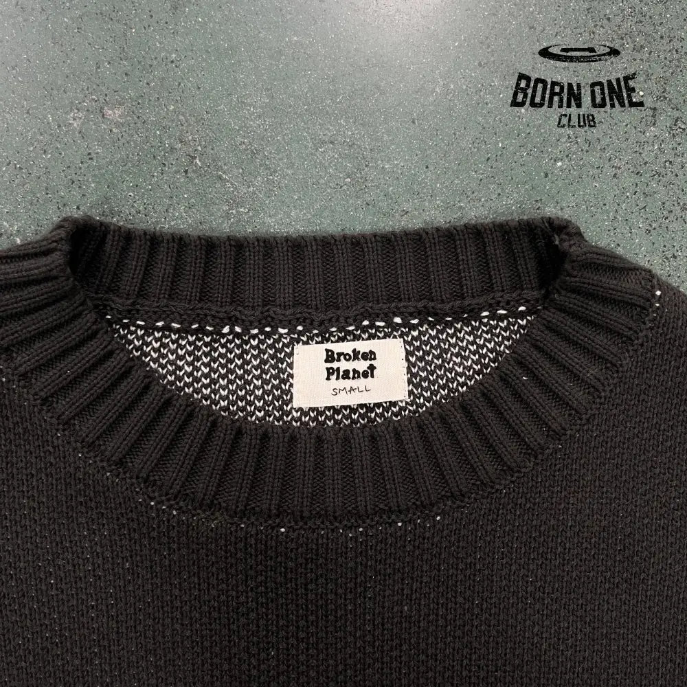 Broken Planet Knitted Sweater