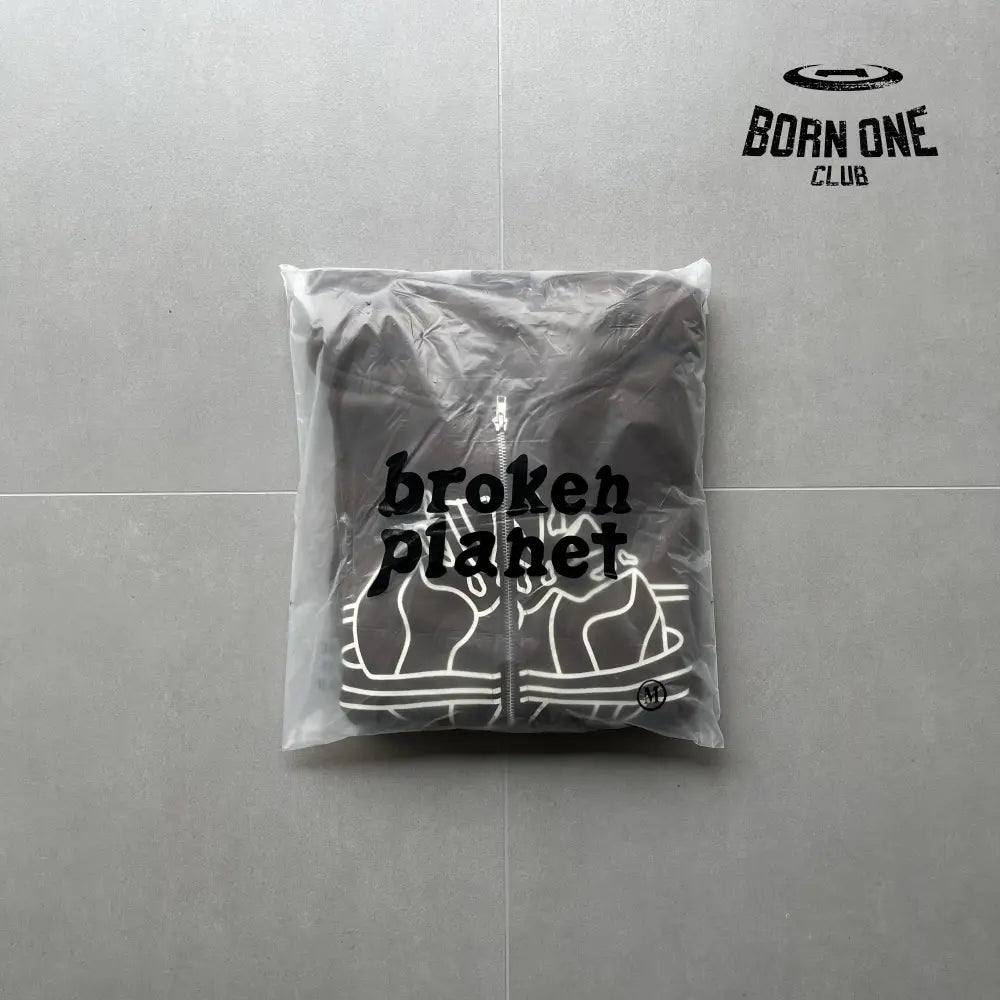 Broken Planet Market Arctic Zip Up Hoodie