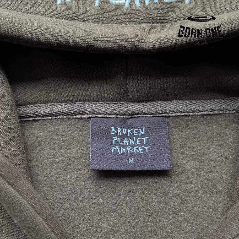 Broken Planet Market Arctic Zip Up Hoodie