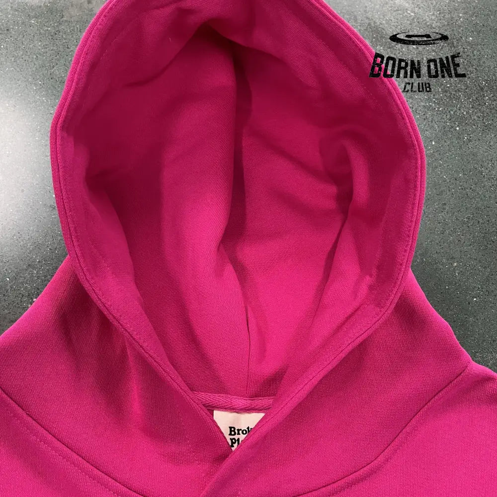 Broken Planet Pink Hoodie