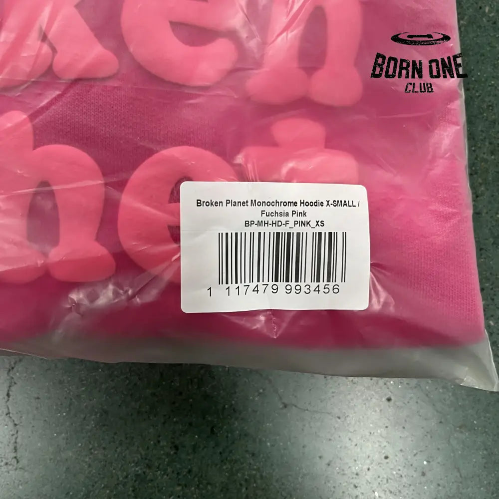 Broken Planet Pink Hoodie