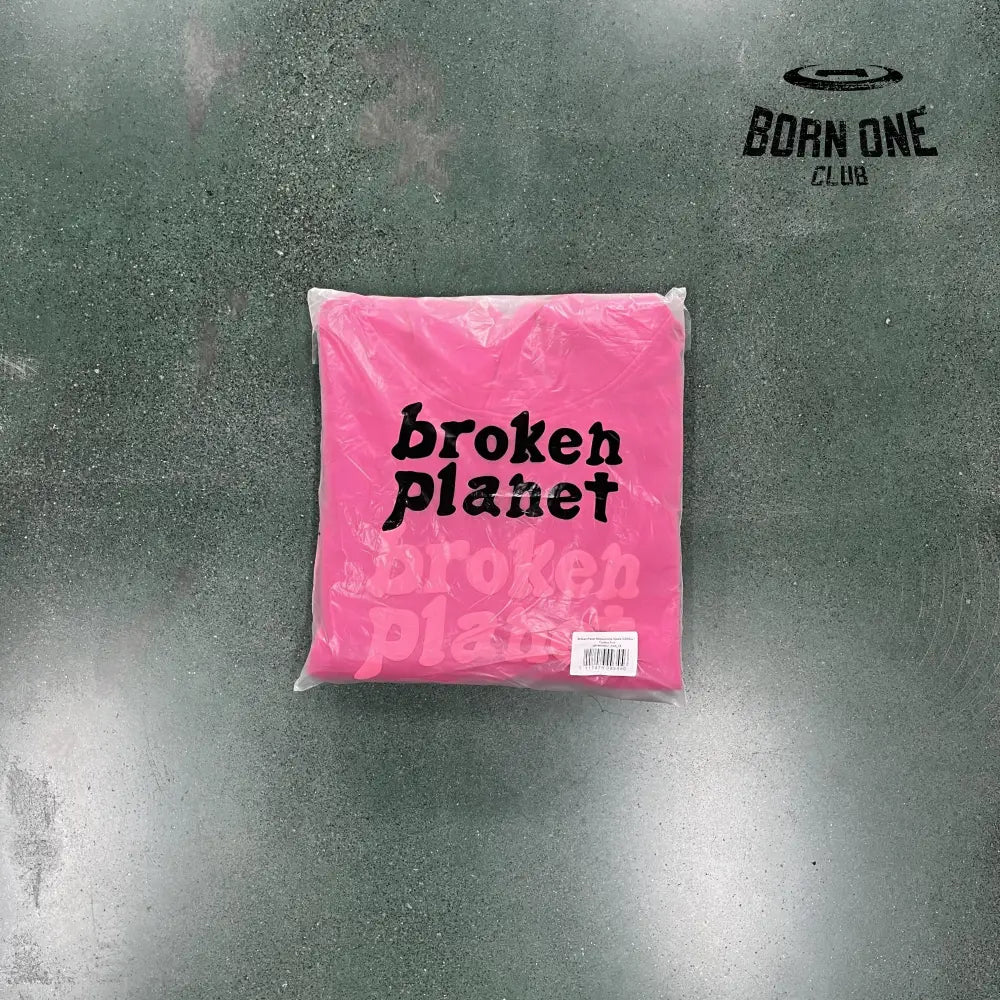 Broken Planet Pink Hoodie