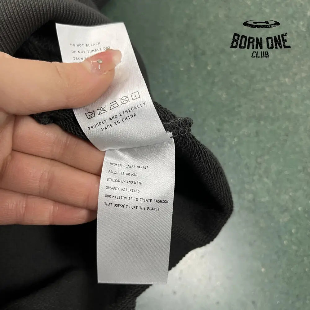 Broken Planet Spider Zip Up Hoodie