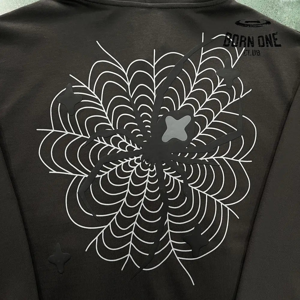 Broken Planet Spider Zip Up Hoodie