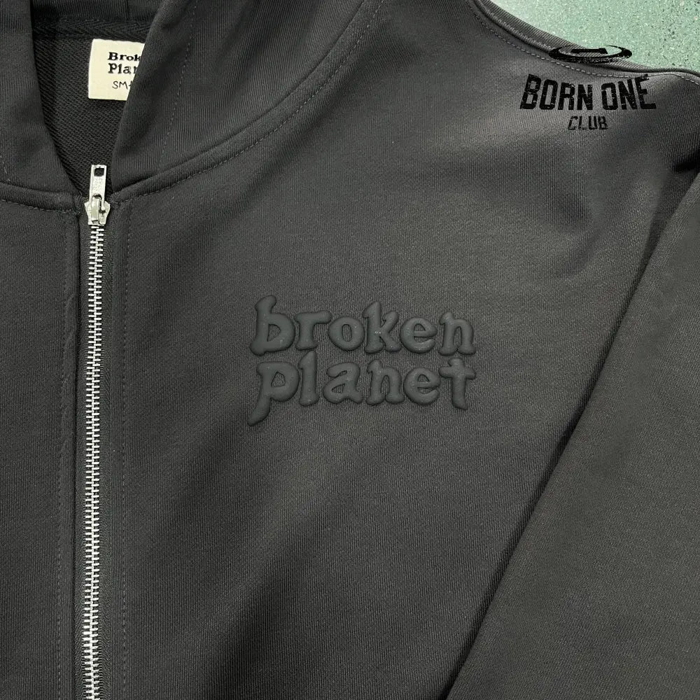 Broken Planet Spider Zip Up Hoodie