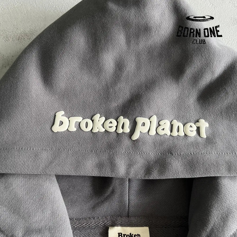 Broken Planet Twin Flames Zip Up Hoodie