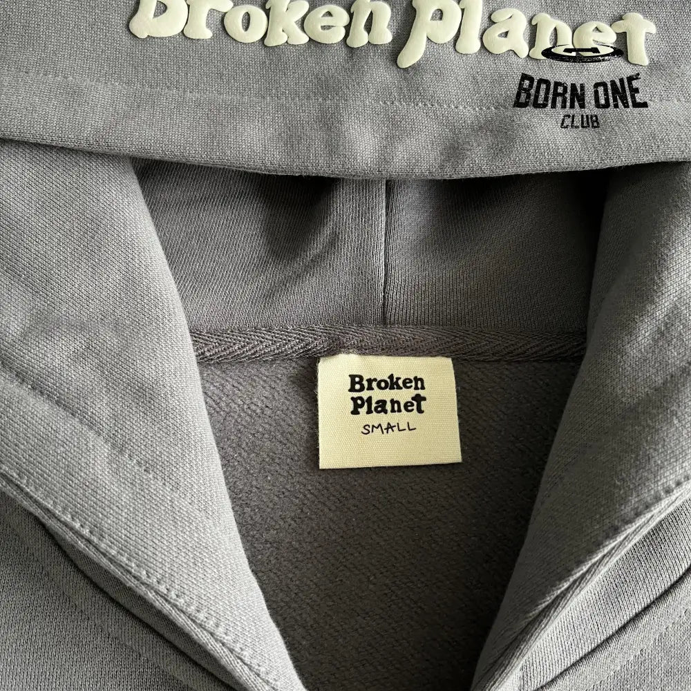 Broken Planet Twin Flames Zip Up Hoodie