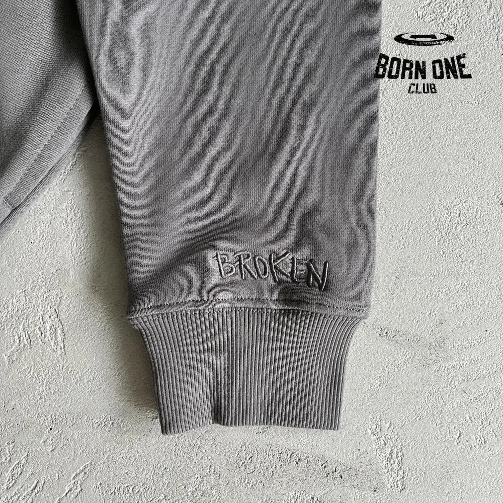 Broken Planet Twin Flames Zip Up Hoodie