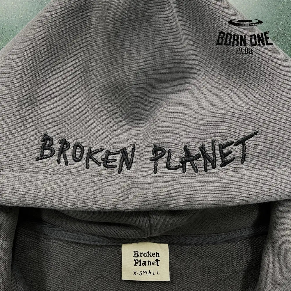 Broken Planet Planet Zip Up Hoodie