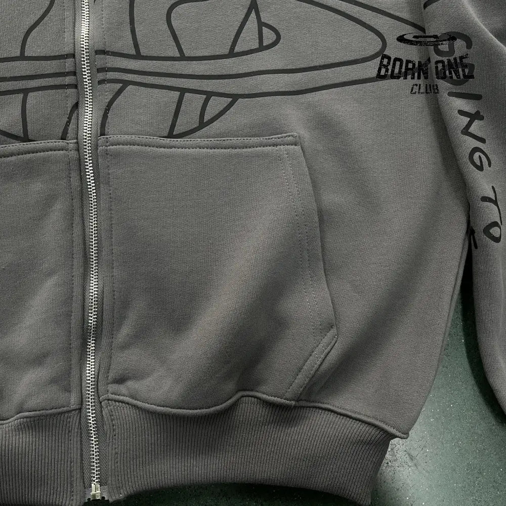 Broken Planet Planet Zip Up Hoodie