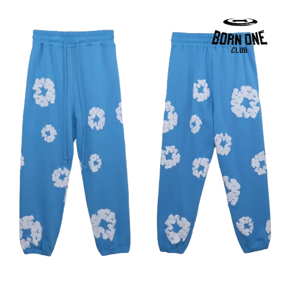 Calça Denim Tears Azul Claro Bermuda