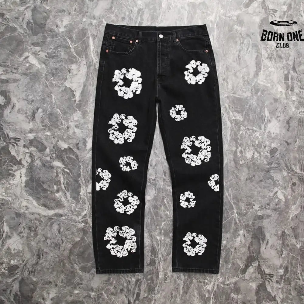 Calça Denim Tears x Levi’s Cotton Wreath Jeans Black