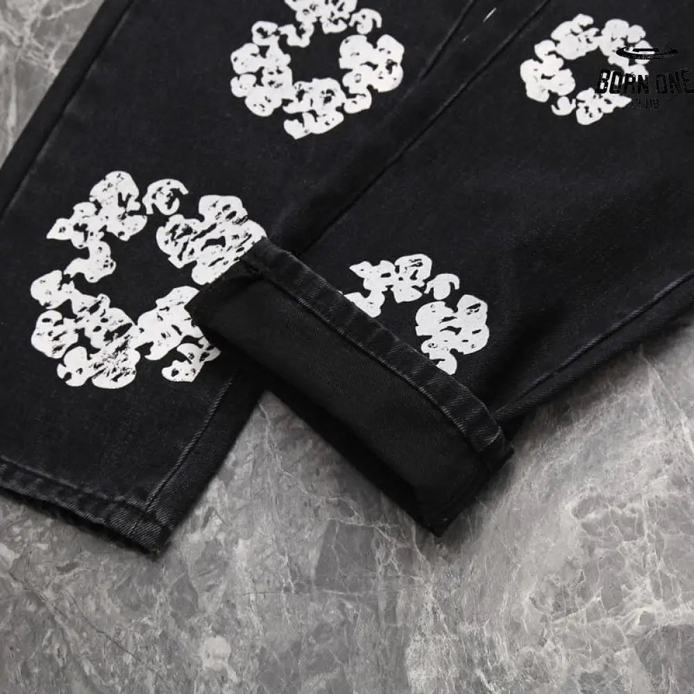 Calça Denim Tears x Levi’s Cotton Wreath Jeans Black