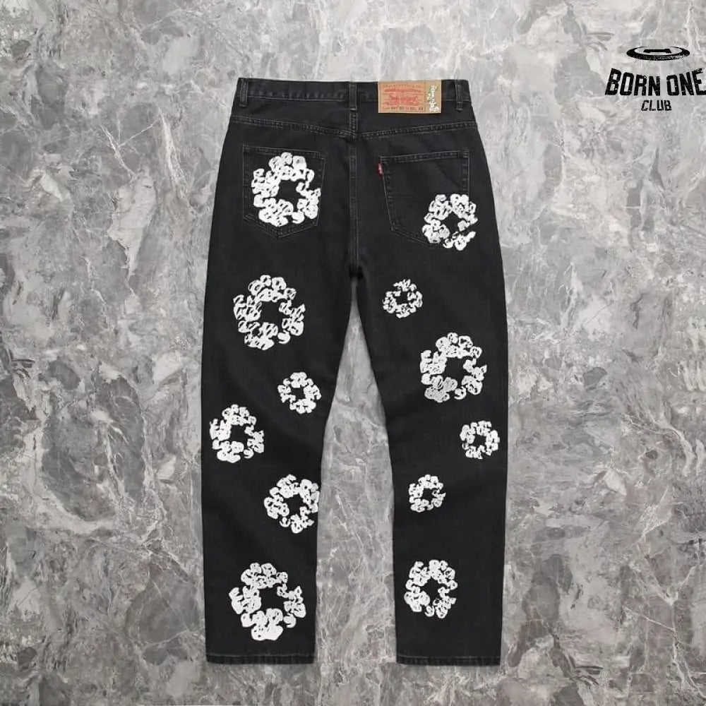 Calça Denim Tears x Levi’s Cotton Wreath Jeans Black