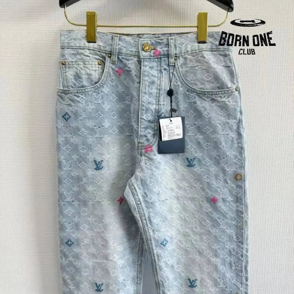 Calça Louis Vuitton by Tyler the Creator Monogram Denim