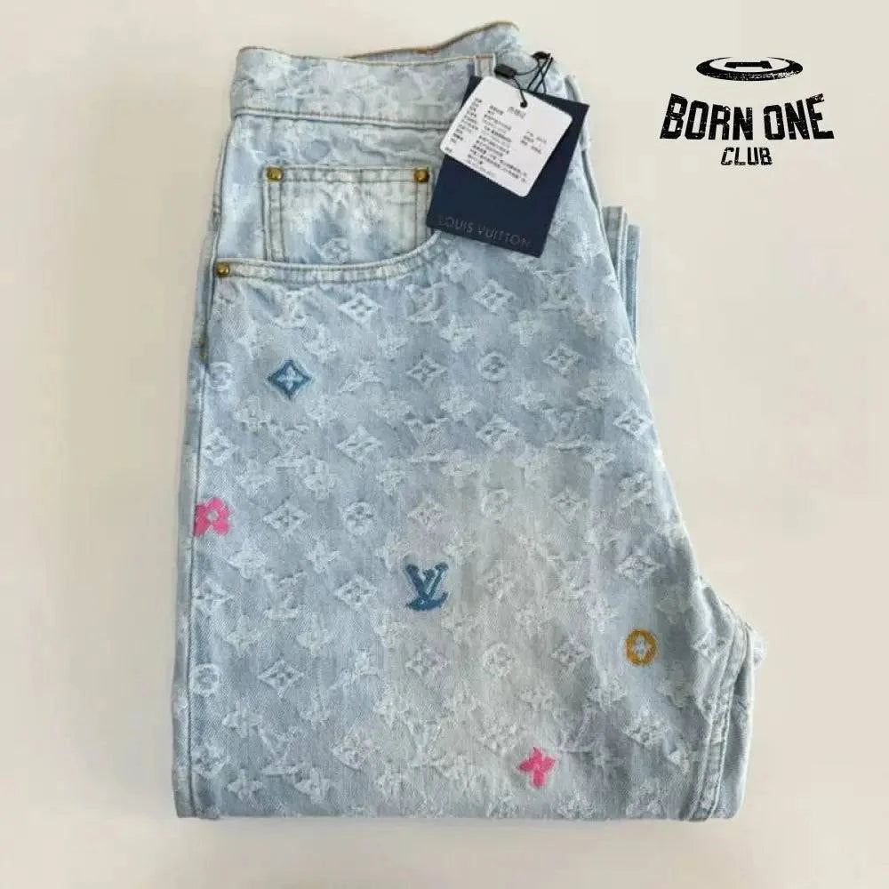 Calça Louis Vuitton by Tyler the Creator Monogram Denim