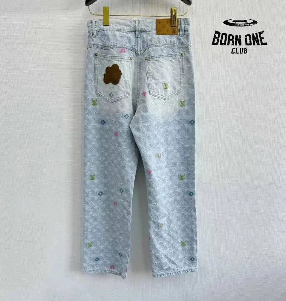 Calça Louis Vuitton by Tyler the Creator Monogram Denim