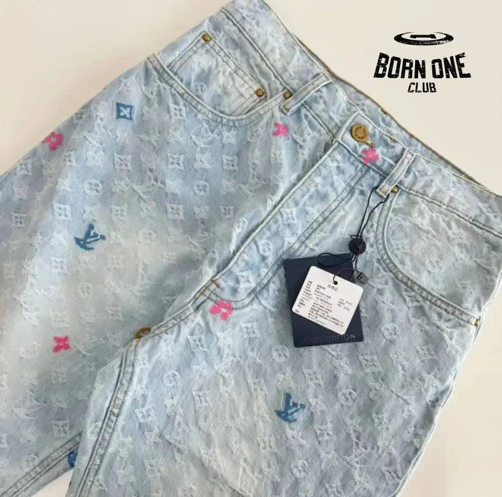 Calça Louis Vuitton by Tyler the Creator Monogram Denim