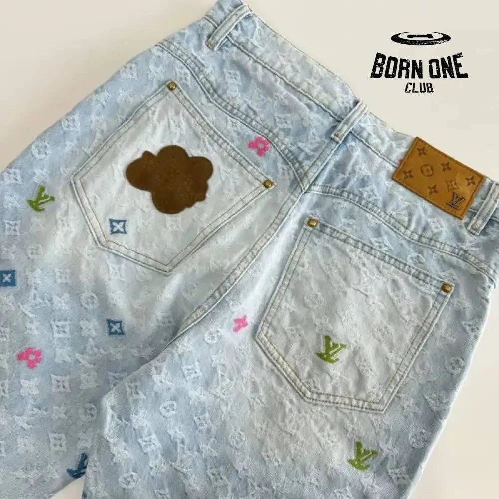 Calça Louis Vuitton by Tyler the Creator Monogram Denim
