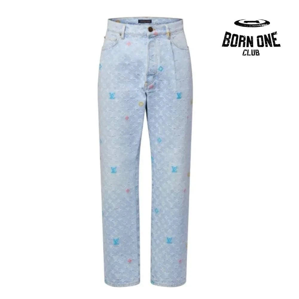 Calça Louis Vuitton by Tyler the Creator Monogram Denim
