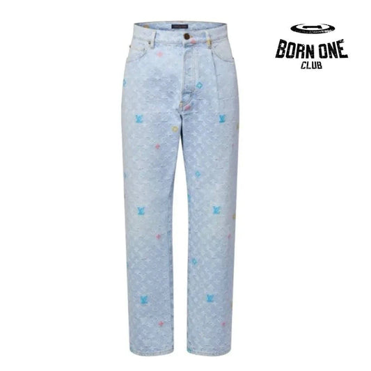 Calça Louis Vuitton by Tyler the Creator Monogram Denim