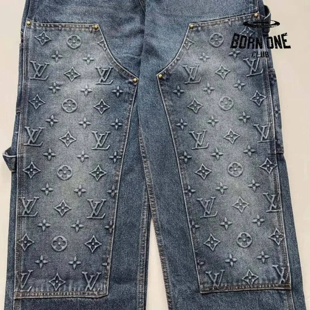 Calça Louis Vuitton Denim Carpenter Jeans