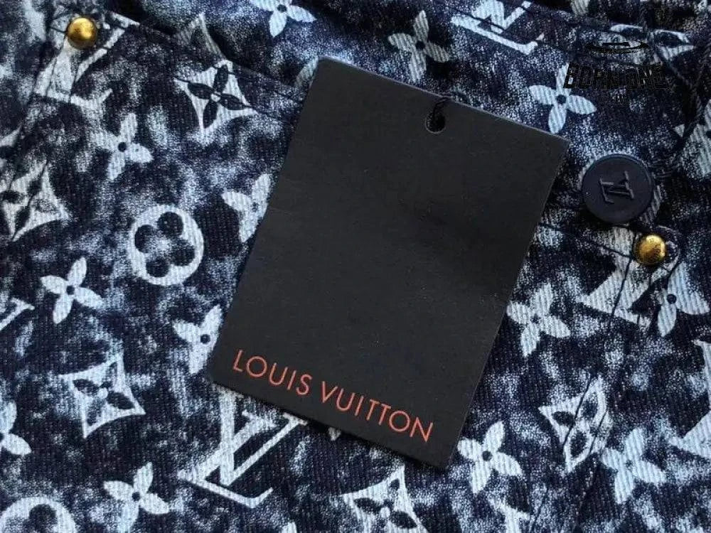 Calça Louis Vuitton Monogram Denim