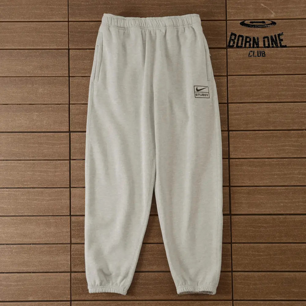Calça Moletom Jogger Nike X Stussy S / Cinza